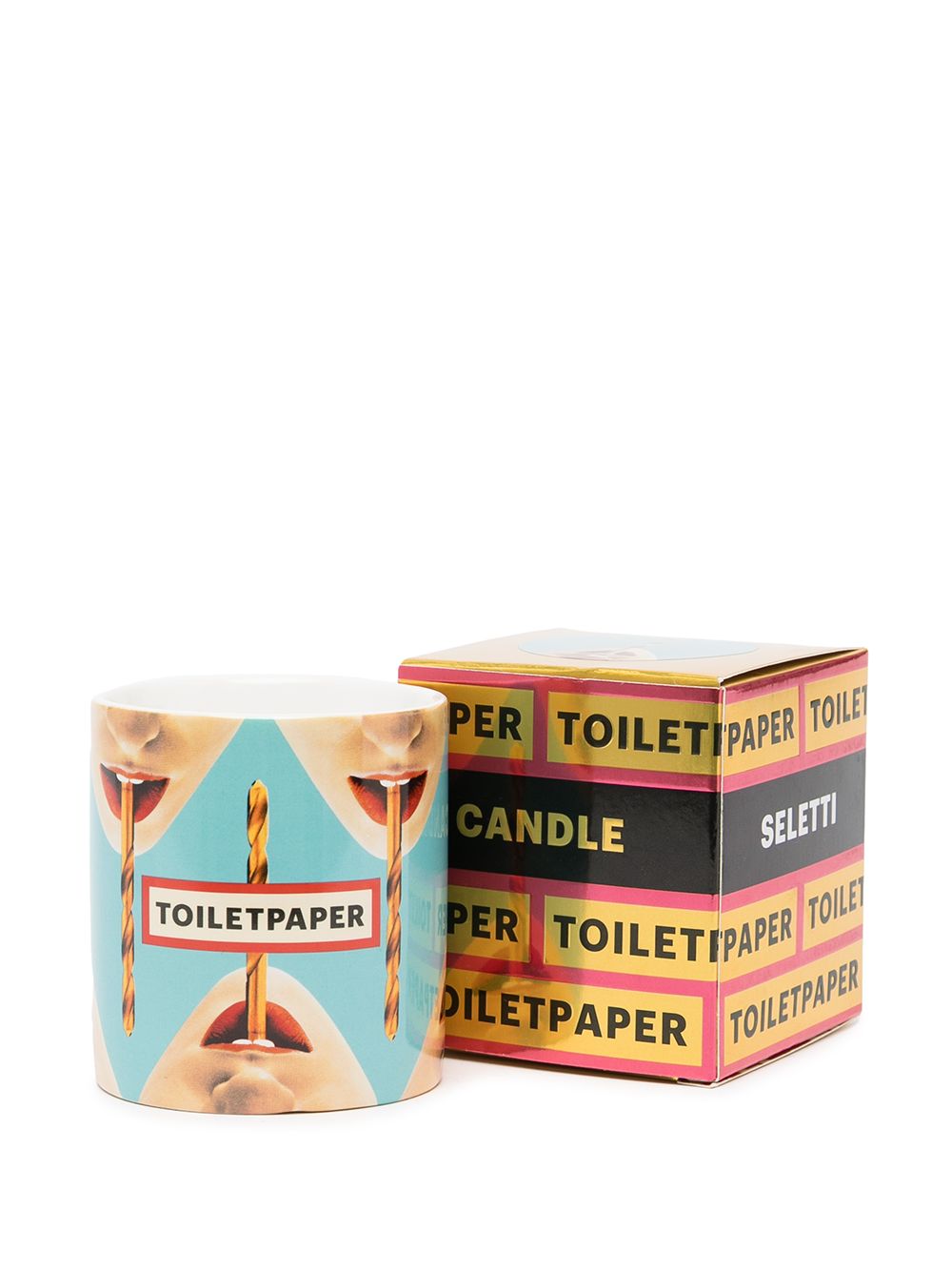 фото Seletti свеча из коллаборации с toiletpaper magazine