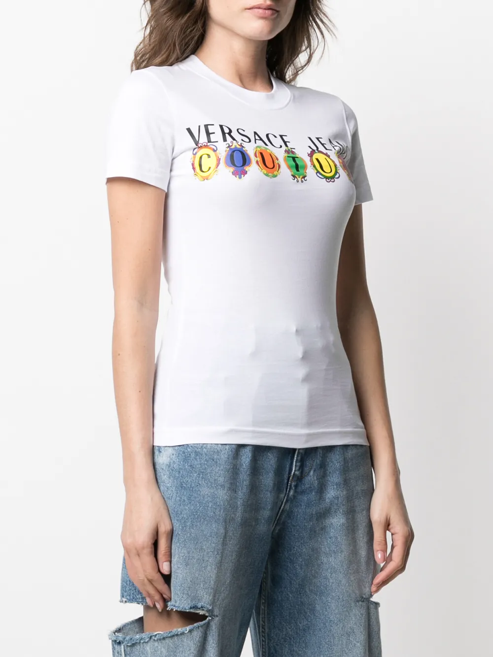 фото Versace jeans couture футболка с логотипом