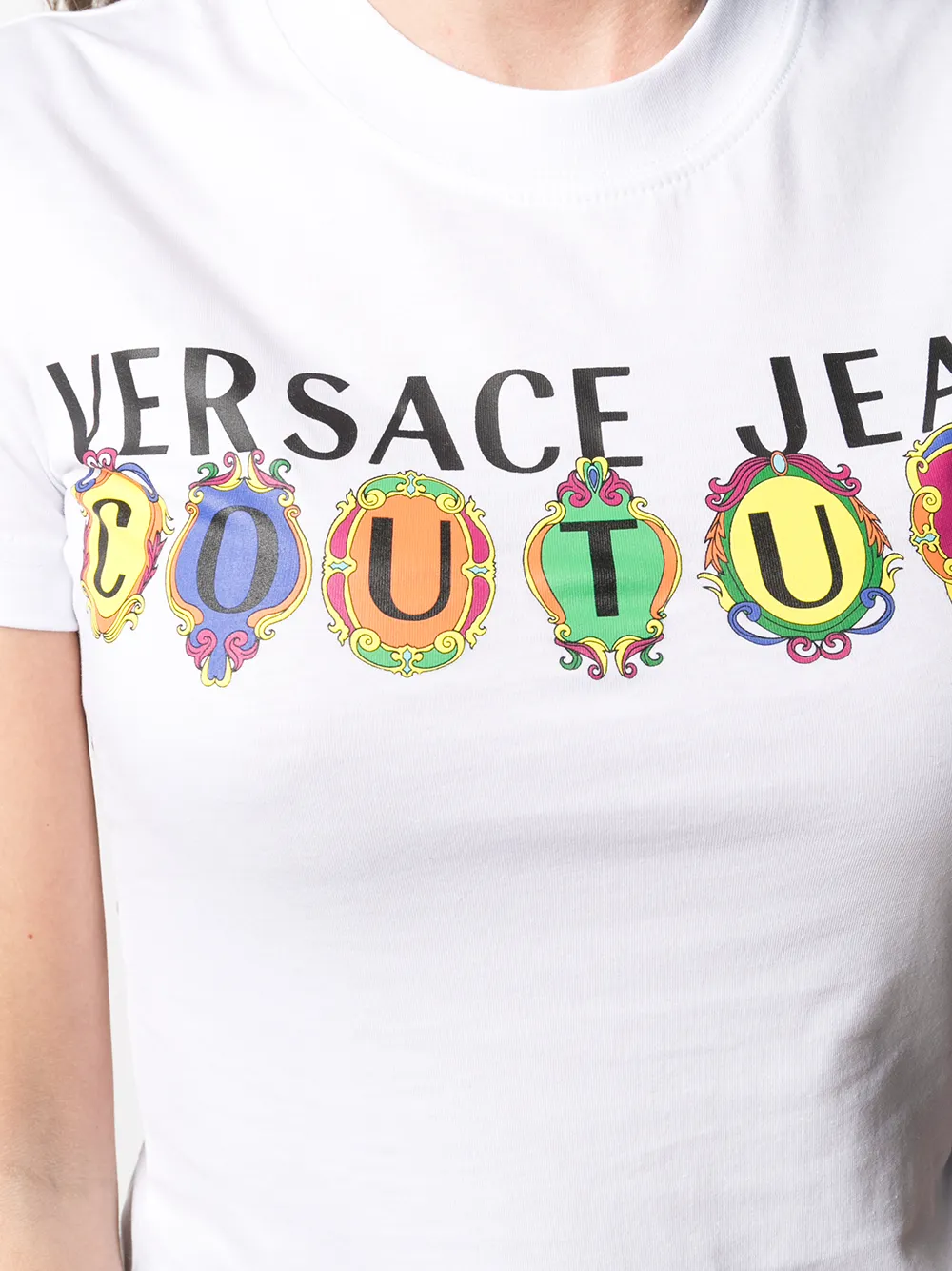 фото Versace jeans couture футболка с логотипом
