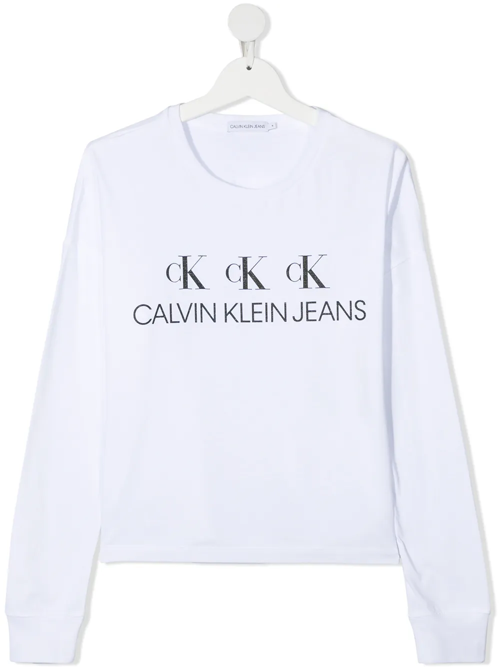 Calvin Klein Kids толстовка с монограммой