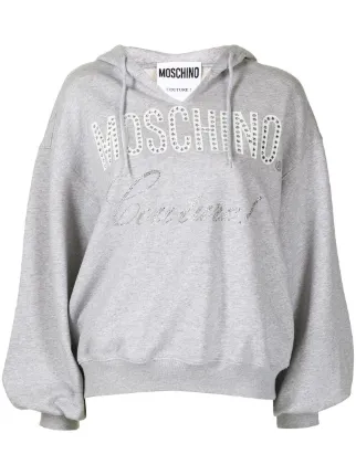 Moschino Couture Embellished Hoodie - Farfetch
