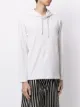 Brunello Cucinelli logo print lightweight cotton hoodie