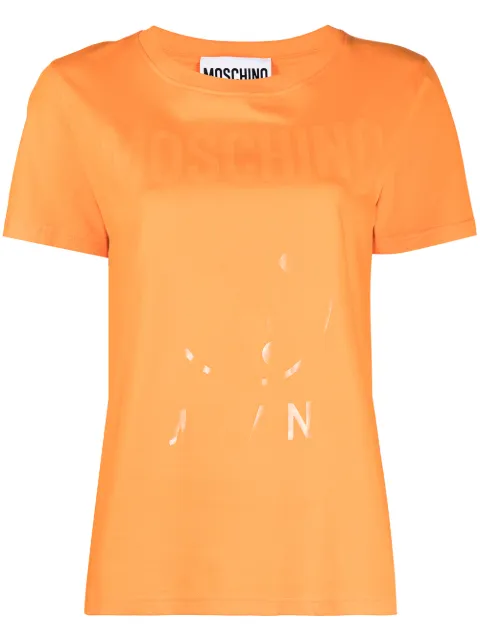 Moschino logo-print short-sleeve T-shirt