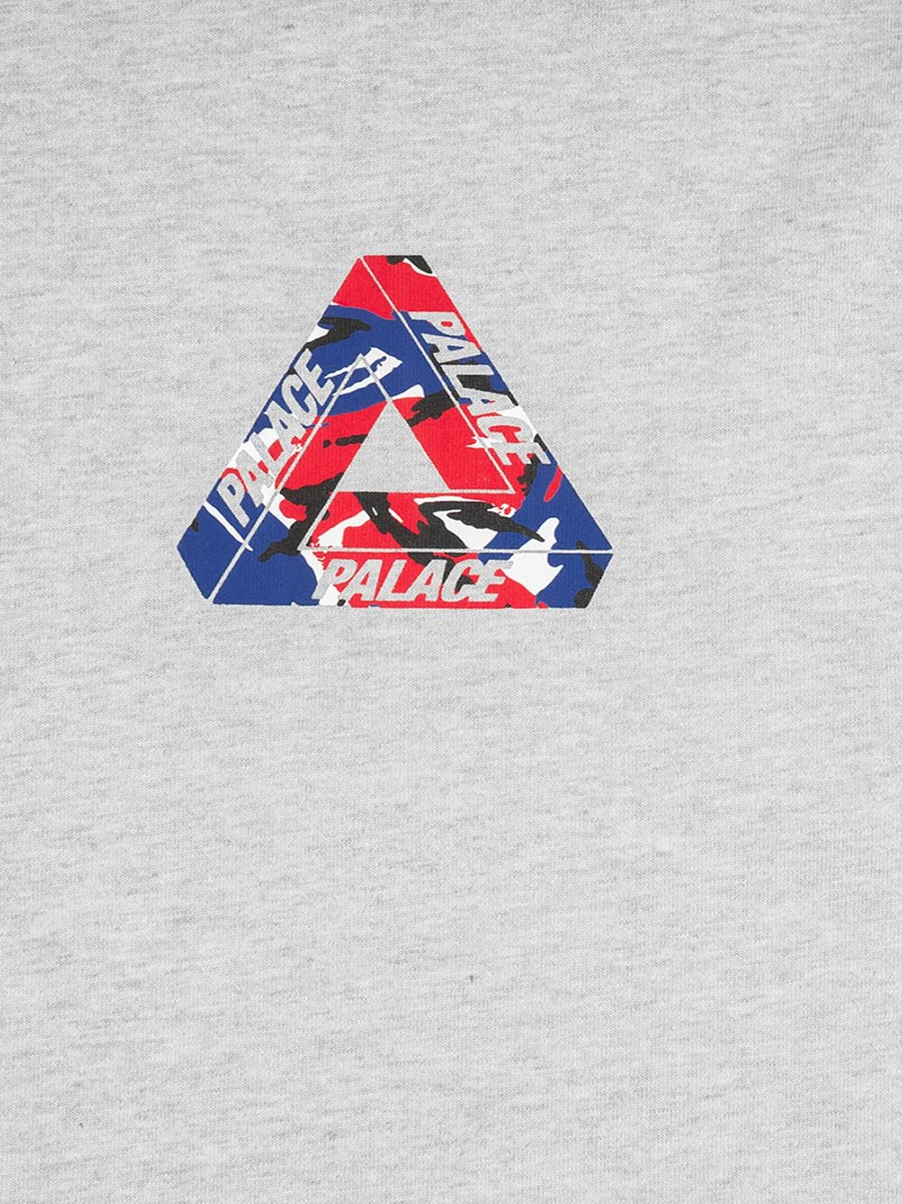 Shop Palace Tri-camo "grey Marl" Crew Neck T-shirt