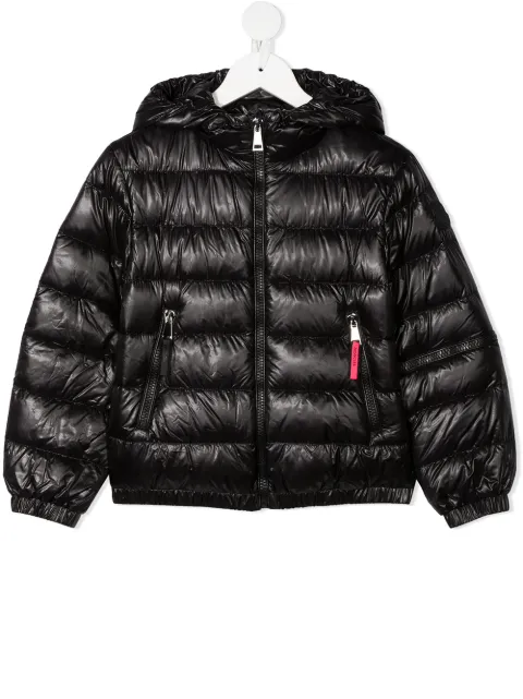 Moncler Enfant フーデッド パデッドジャケット