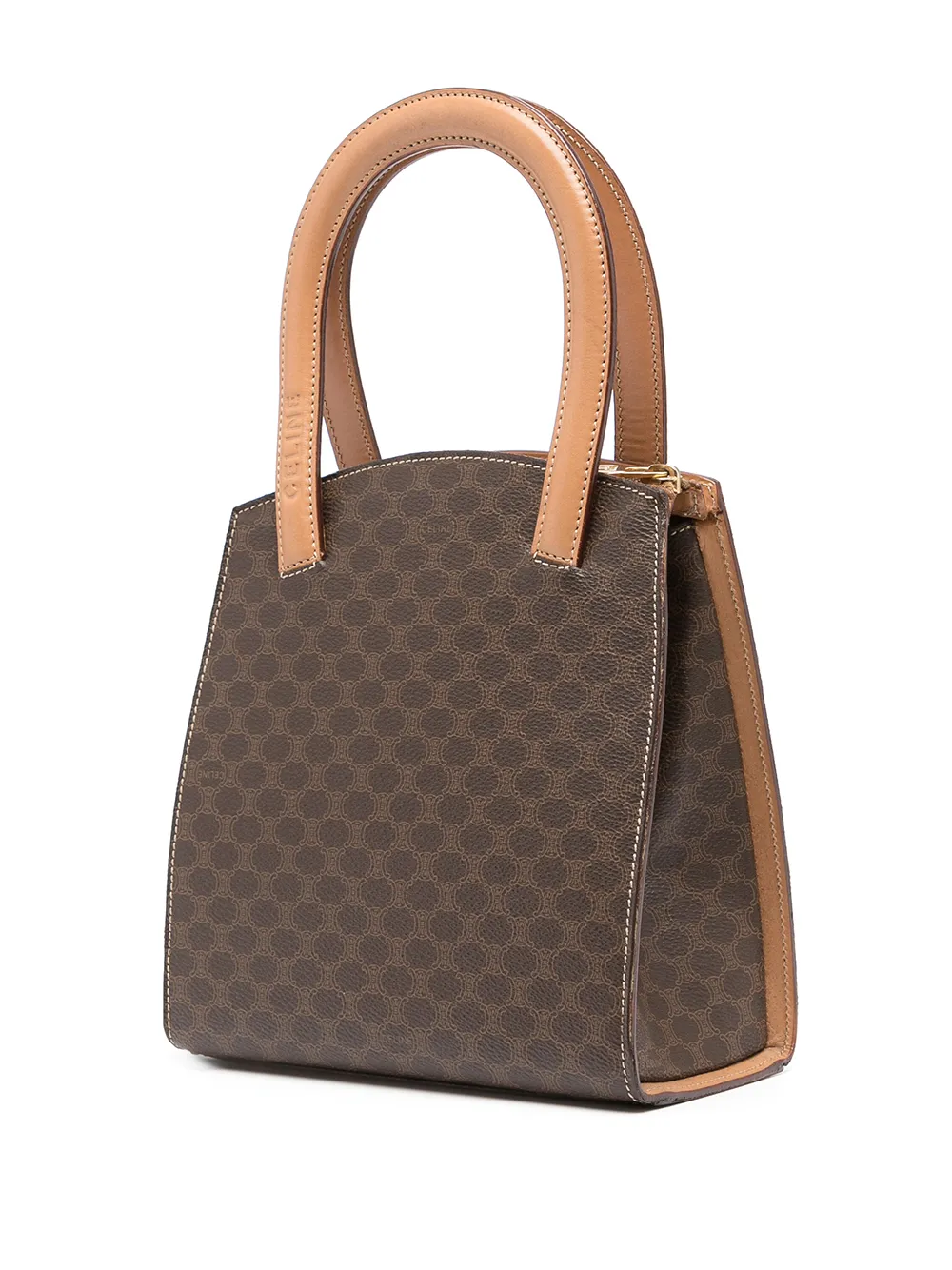 фото Céline pre-owned сумка-тоут pre-owned с узором macadam