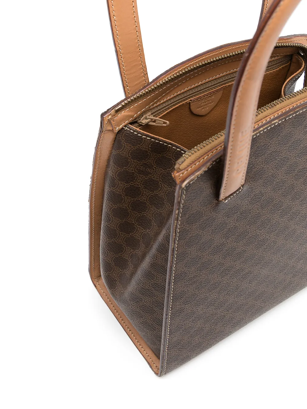фото Céline pre-owned сумка-тоут pre-owned с узором macadam