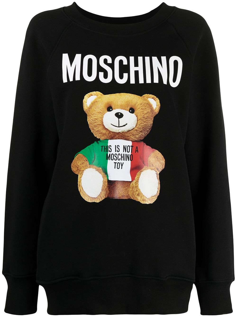 фото Moschino толстовка teddy bear с круглым вырезом