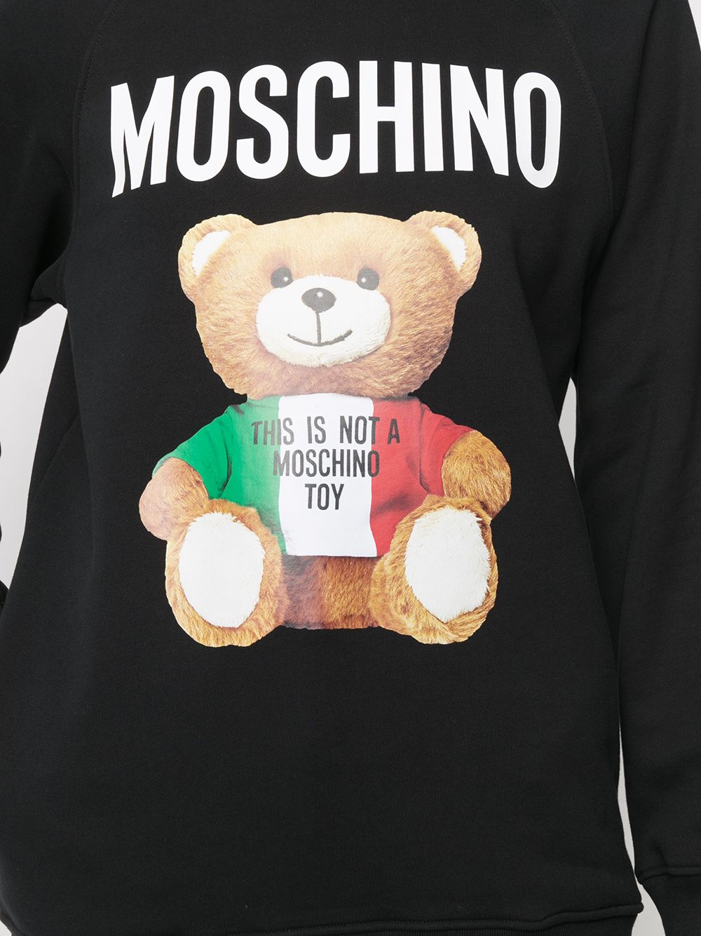 фото Moschino толстовка teddy bear с круглым вырезом