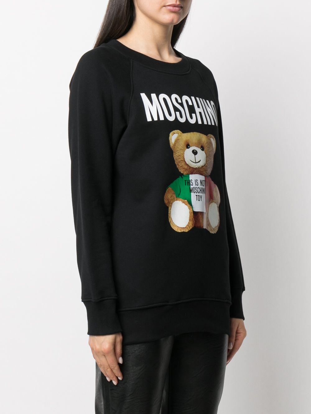 фото Moschino толстовка teddy bear с круглым вырезом