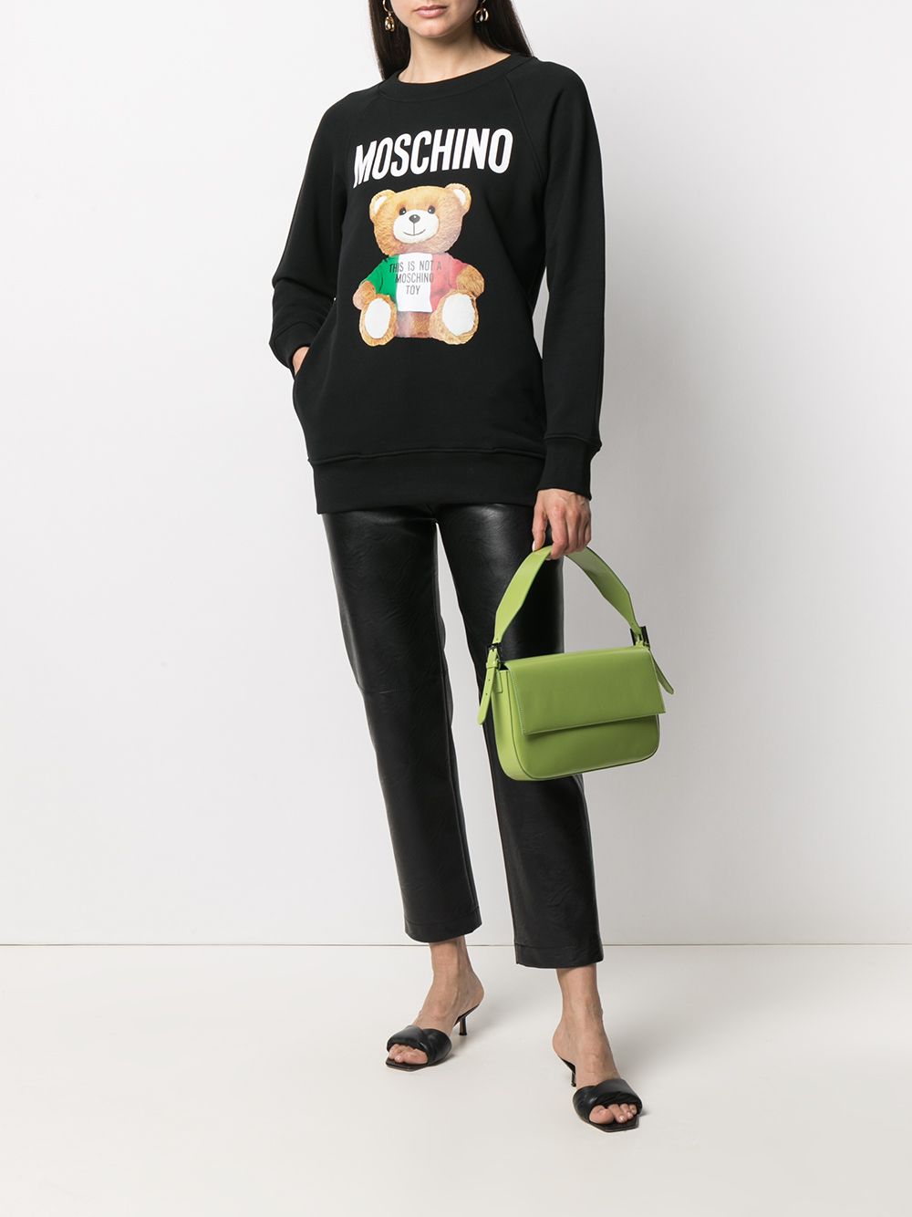 фото Moschino толстовка teddy bear с круглым вырезом