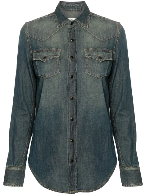 Saint Laurent denim shirt