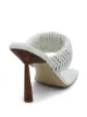 Gia Couture x RHW 100mm woven mules