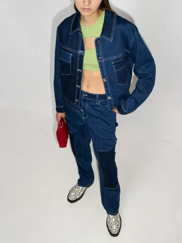 collusion oversized denim jacket