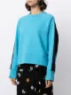 PAUL SMITH ribbed stripe sleeve sweatshirt