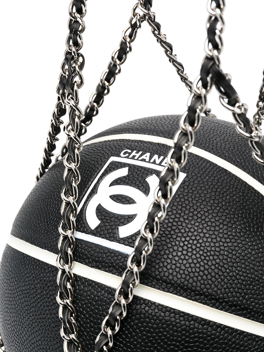 фото Chanel pre-owned баскетбольный мяч 2010-го года с логотипом cc