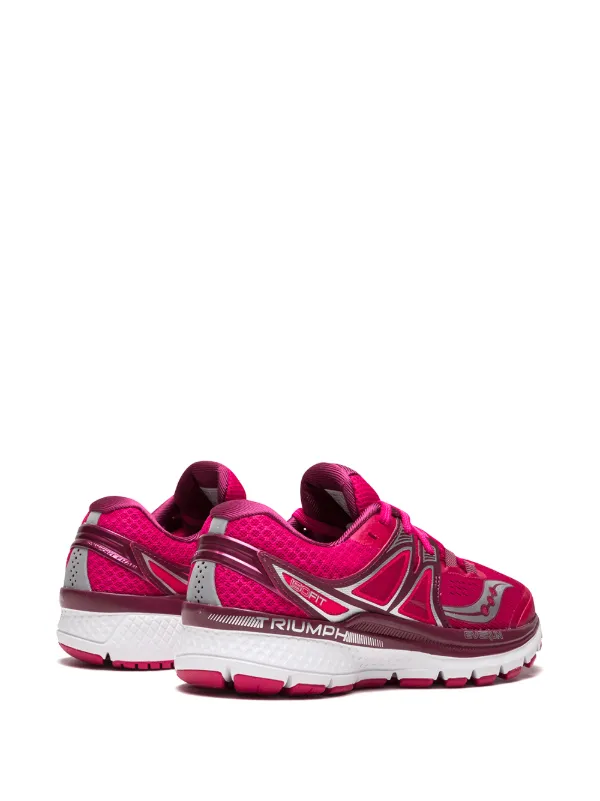 Saucony Triumph ISO 3 Pink Berry Silver Sneakers Pink FARFETCH AO