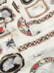 Alexander McQueen Curiosities print scarf