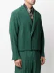 Homme Plissé Issey Miyake micro-pleated blazer