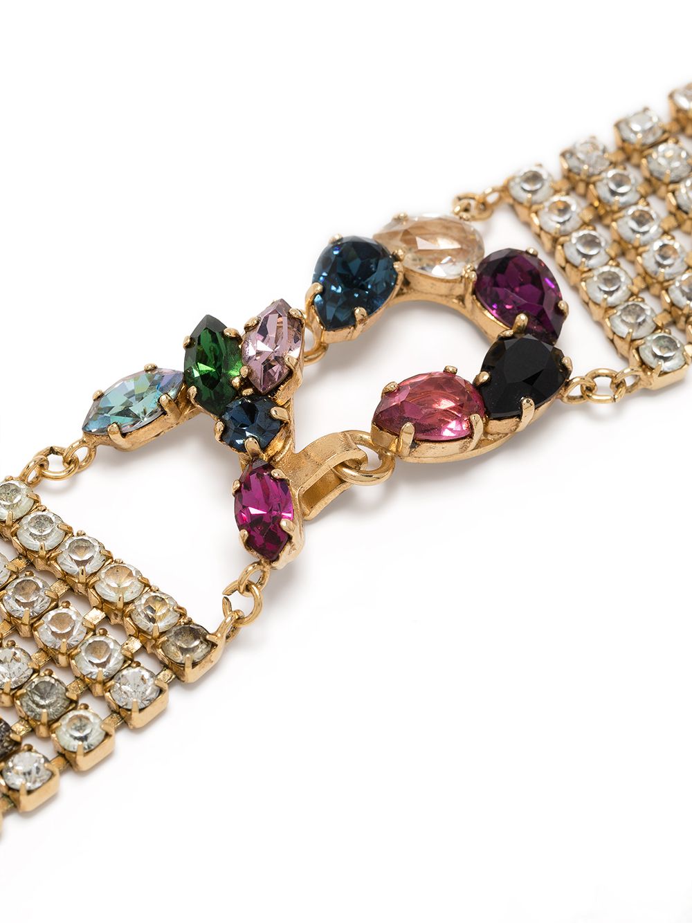 фото Christian lacroix pre-owned 1990s crystal-embellished necklace