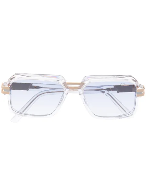 Cazal Sonnenbrille mit eckigem Gestell