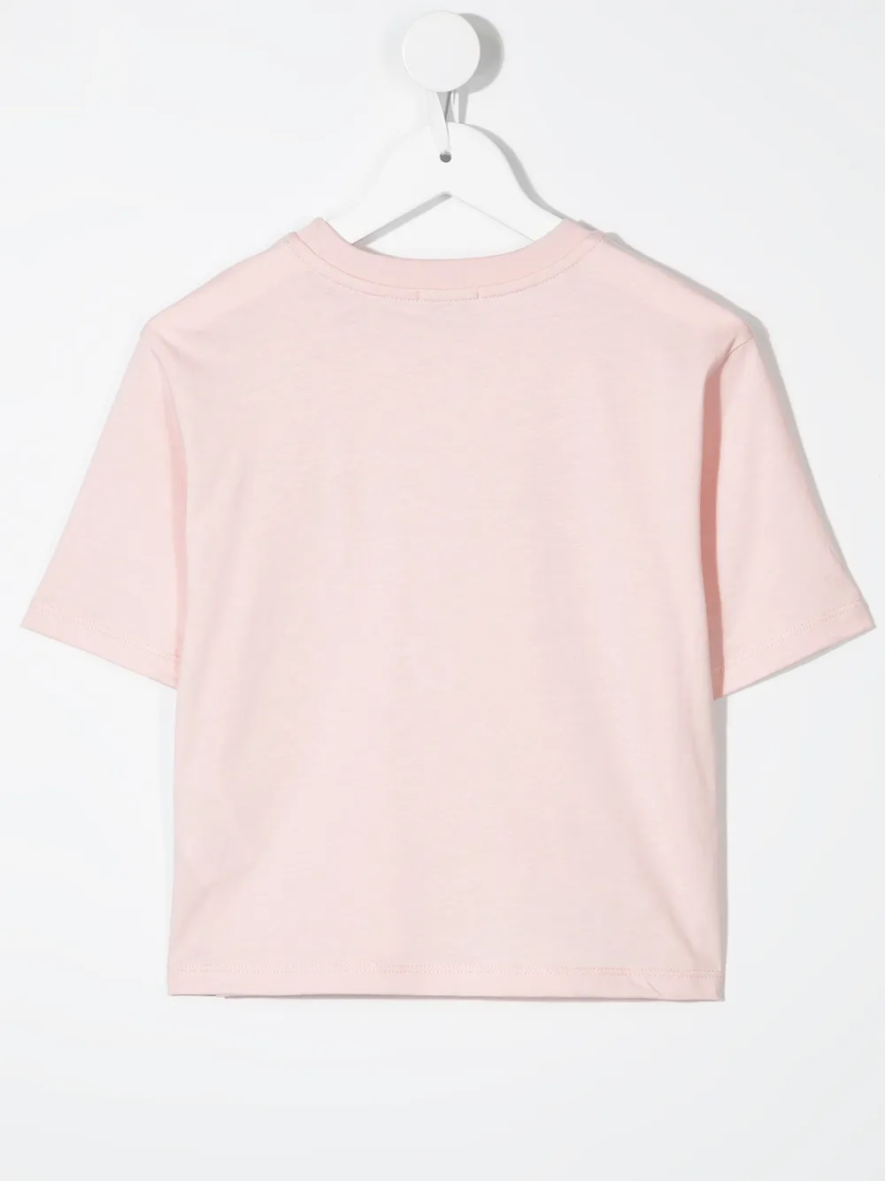 фото Pinko kids футболка с логотипом из блесток