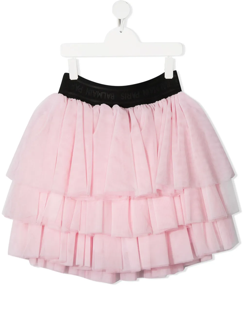 фото Balmain kids мини-юбка с оборками