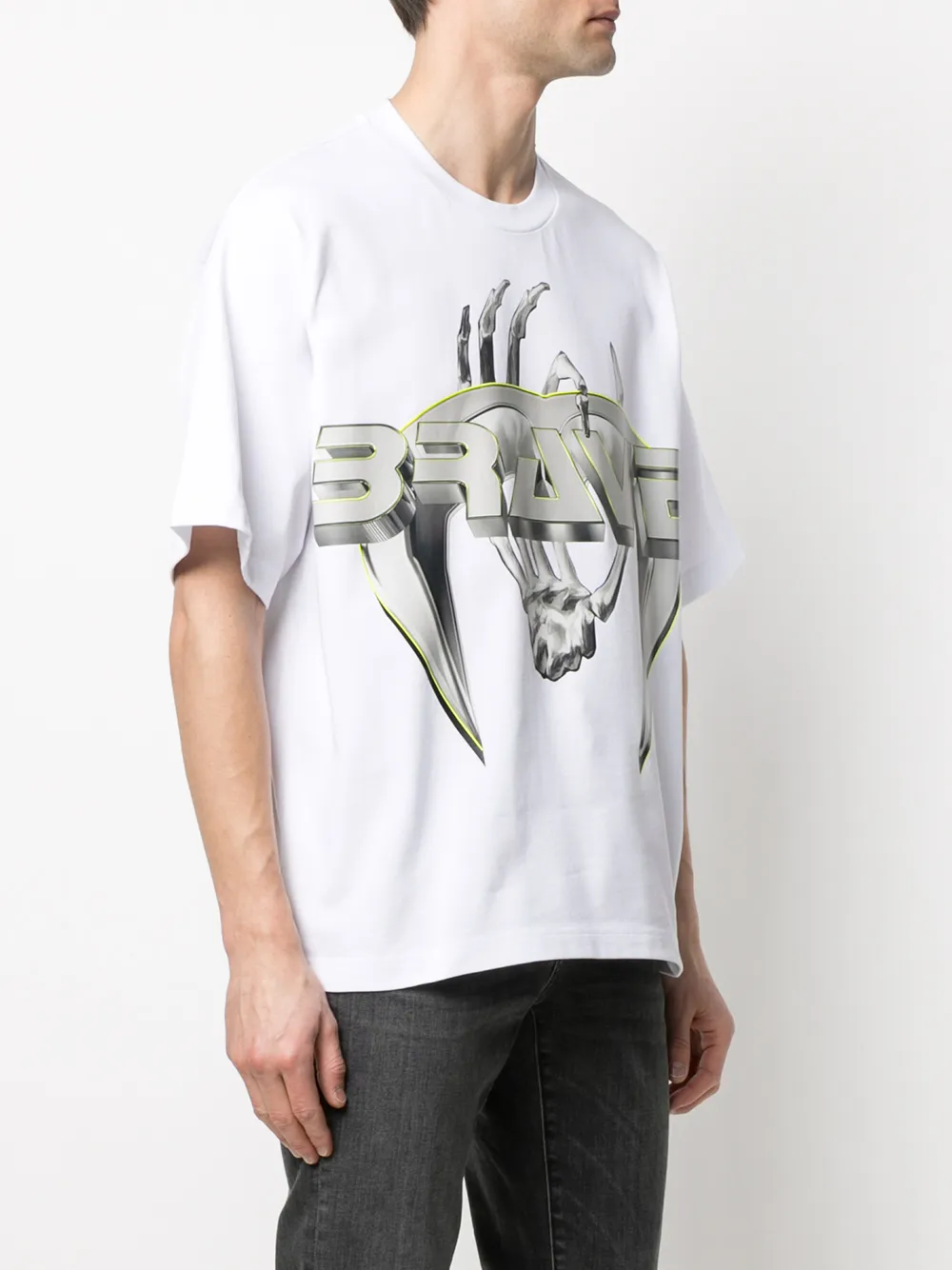 фото Diesel футболка с принтом brave