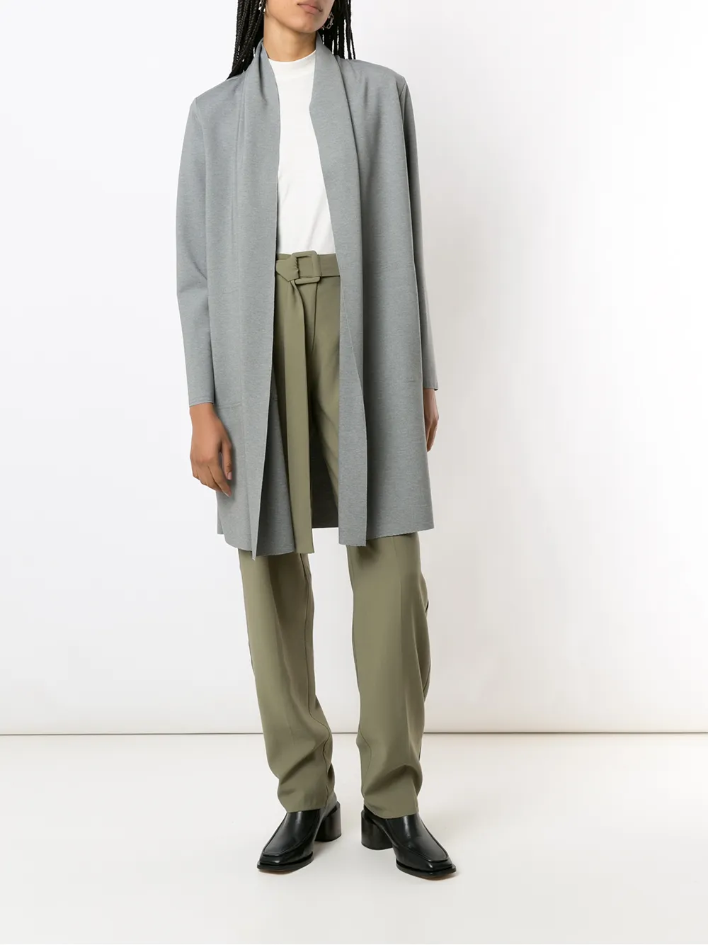 фото Alcaçuz длинное пальто silvana