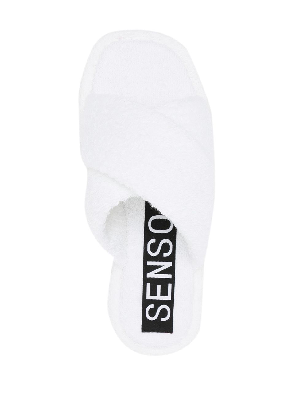 Shop Senso Inka Iv Cotton Flip Flops In White
