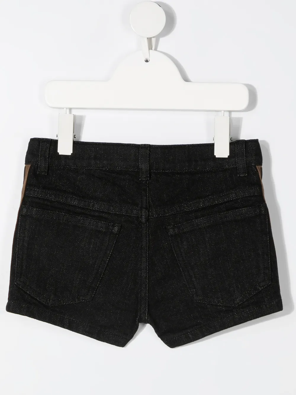 фото Fendi kids джинсовые шорты с монограммой