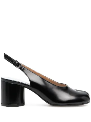Maison Margiela Tabi 60mm スリングバックパンプス | ブラック