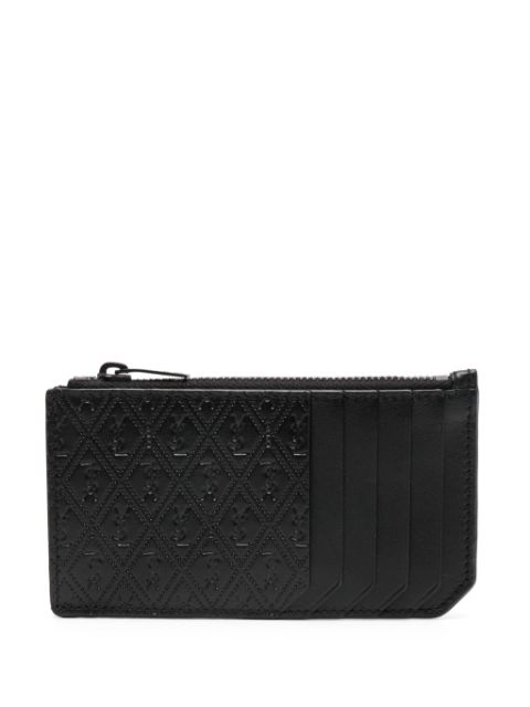 Saint Laurent debossed-monogram wallet