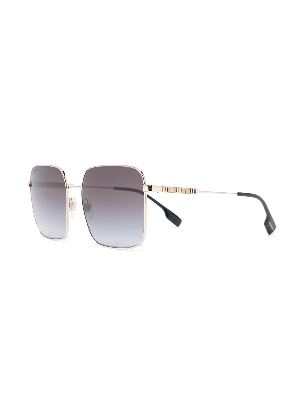 фото Burberry eyewear солнцезащитные очки с полосками icon stripe