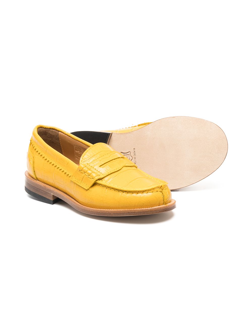 фото Gallucci kids classic penny loafers