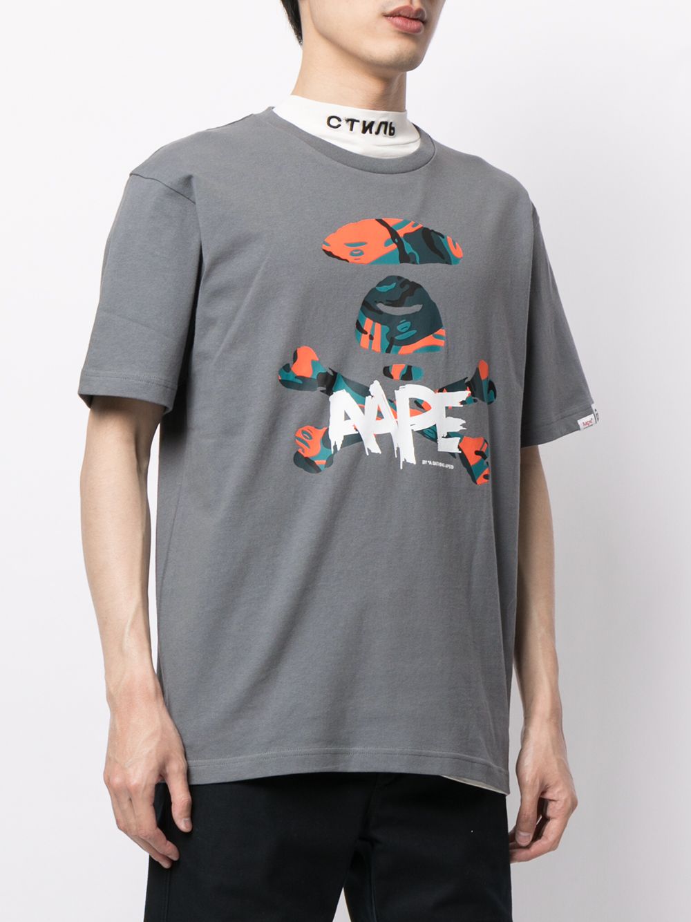 фото Aape by *a bathing ape® футболка с принтом