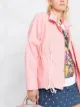 Plan C funnel neck long-sleeved jacket