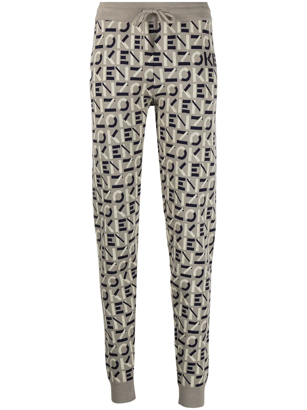 

Kenzo intarsia-knit leggings - Grey