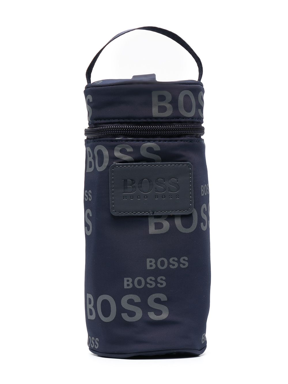 фото Boss kidswear logo print bottle bag