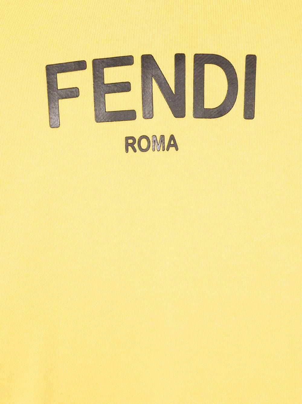 фото Fendi kids многослойное худи с логотипом