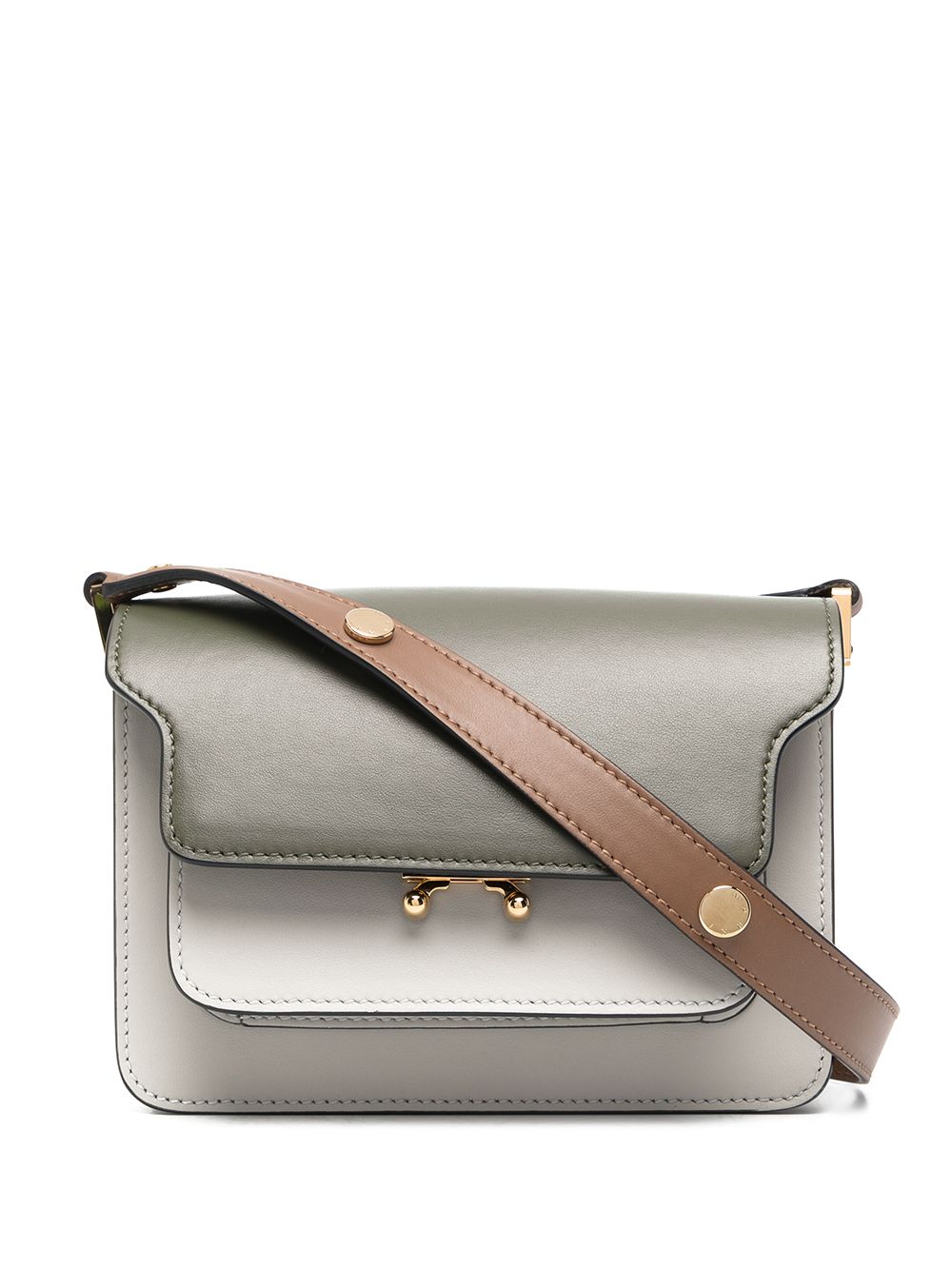 

Marni mini Trunk crossbody bag - Grey