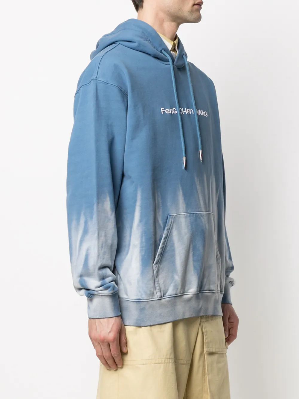 Feng Chen Wang tie-dye Cotton Hoodie - Farfetch