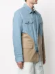 Feng Chen Wang panelled patchwork denim jacket