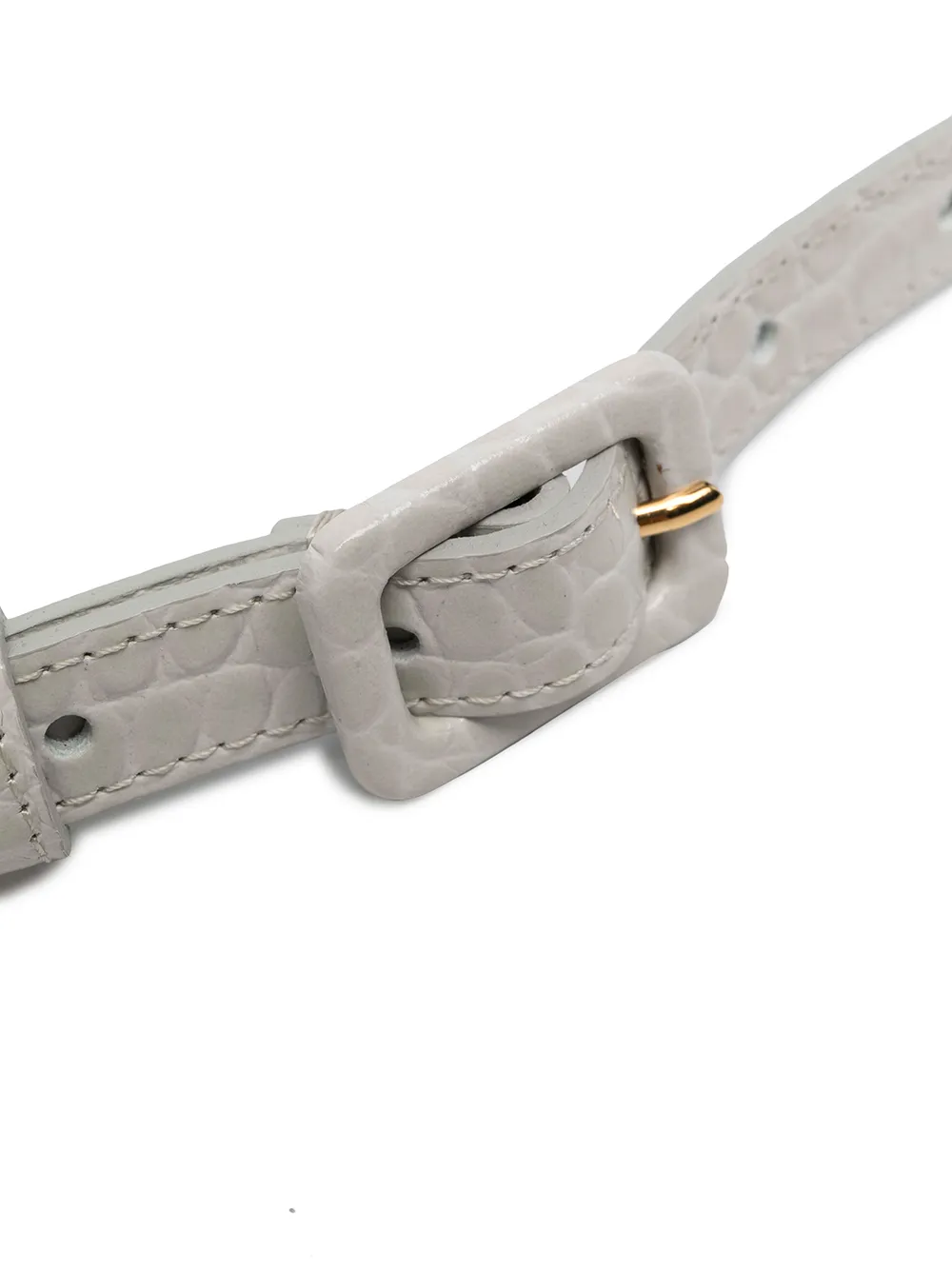 фото Agnona ремень с тиснением под крокодила