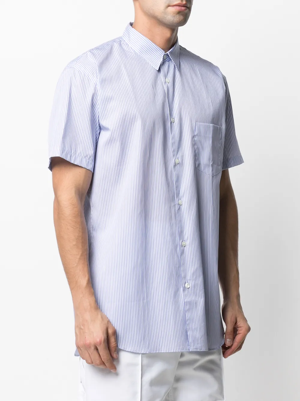 фото Comme des garçons shirt рубашка в полоску
