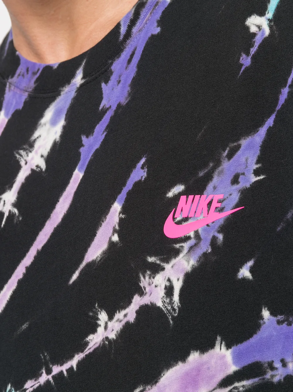 фото Nike футболка с короткими рукавами и принтом тай-дай