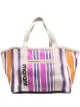 Image 1 of Isabel Marant large Darwen striped tote bag