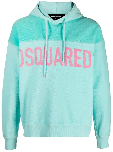 Dsquared2 هودي برباط وطبعة شعار الماركة