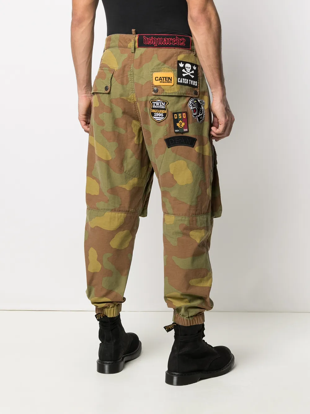 Dsquared2 camouflage-print Cargo Trousers - Farfetch