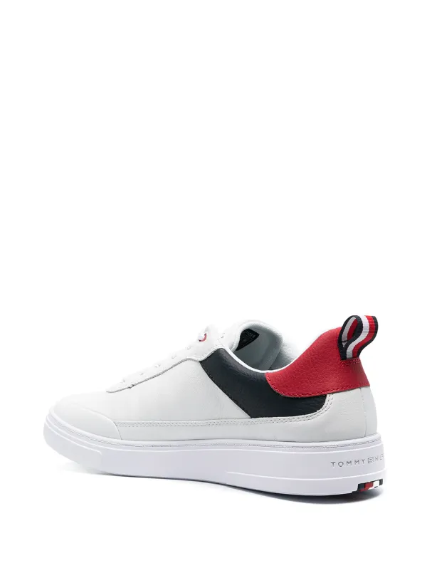 Shop Tommy Hilfiger TH Modern leather low-top sneakers with Express  Delivery - FARFETCH